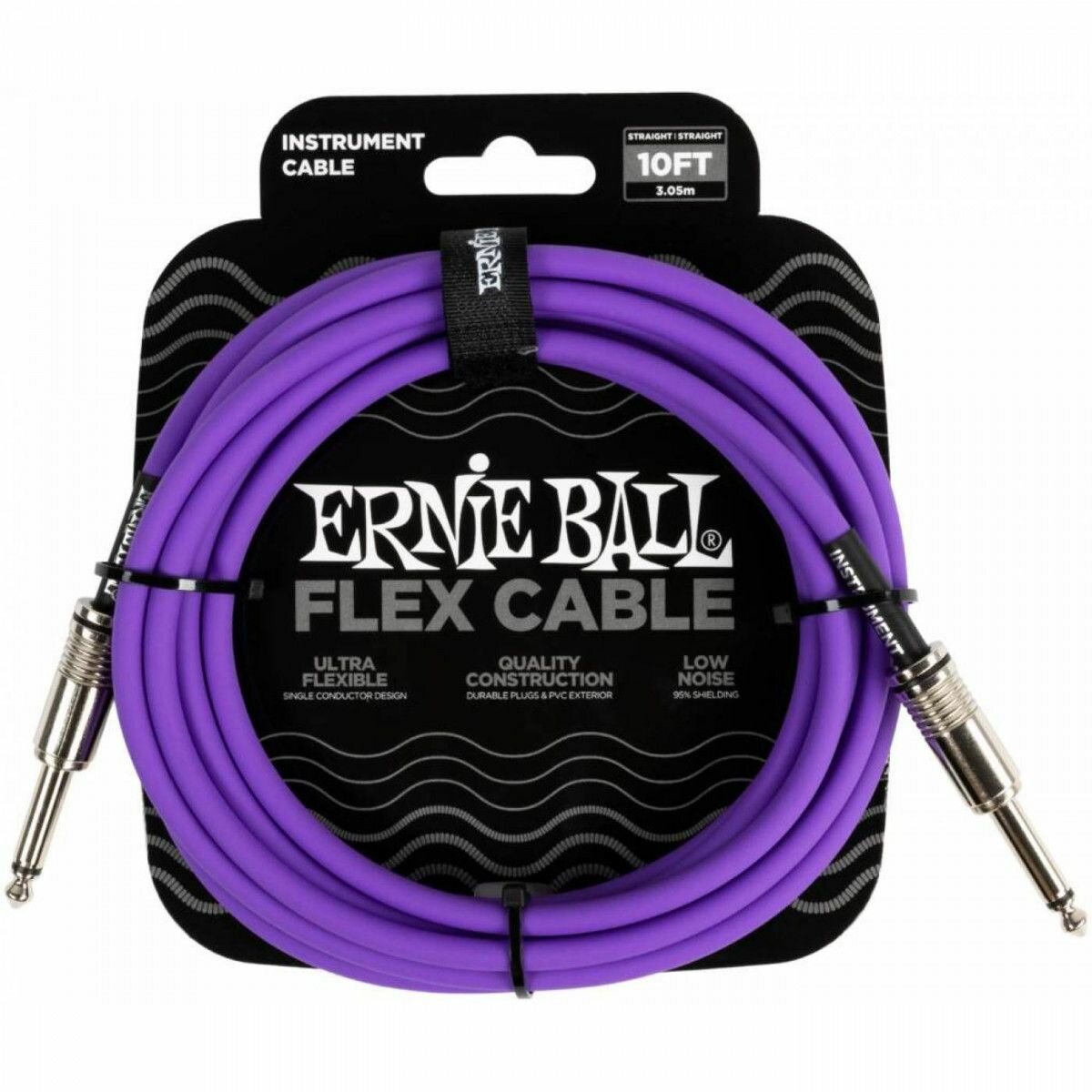 Кабель инструментальный Ernie Ball, Jack 6.3, 3м (6415)