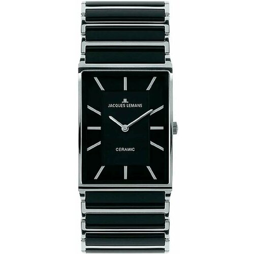 фото Наручные часы jacques lemans high tech ceramic, черный, серебряный