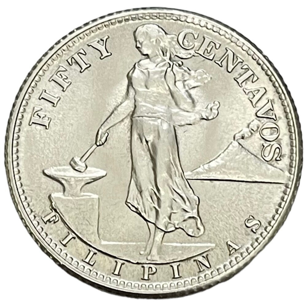 Филиппины 50 сентаво 1944 г. (S)