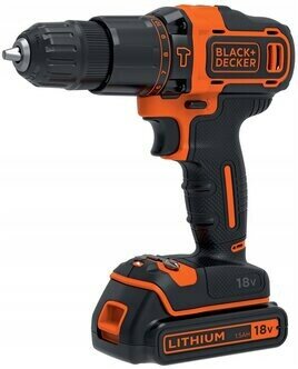 Шуруповерт Black & Decker BDCHD18KB-QW