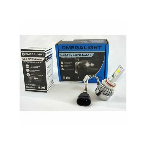 Лампа LED HB3 Standart 2400lm (набор 2шт)