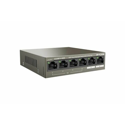 коммутатор ip com g1024f Коммутатор Tenda 6GEPORT 4POE IP-COM