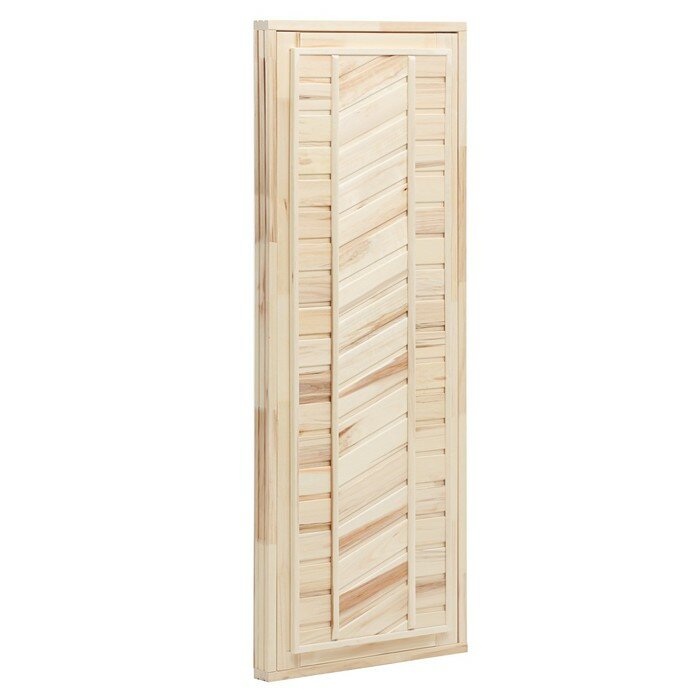 Дверь для бани и сауны, размер коробки 180х70 см, универсальная, липа 9675864