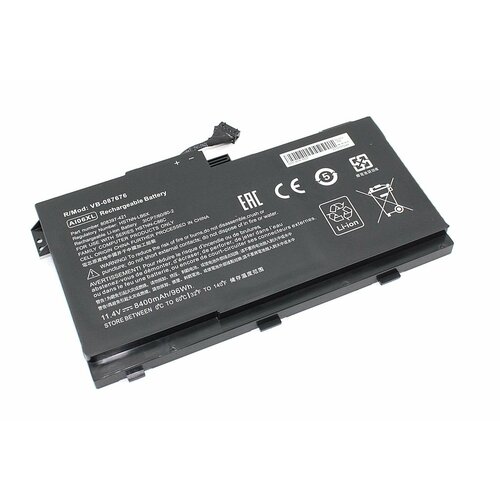 Аккумуляторная батарея для ноутбука HP ZBook 17 G3 (A106XL) 11.4V 8400mAh OEM аккумуляторная батарея для ноутбука hp zbook 17 g3 a106xl 11 4v 8400mah