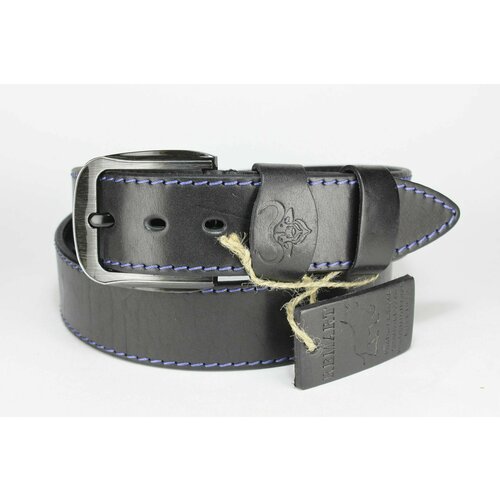 фото Ремень remart, размер 120, черный