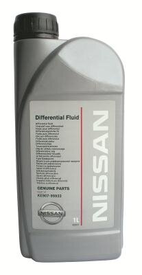 NISSAN DIFFERENTIAL FLUID 80W-90 GL-5 (1л) масло для дифференциалов Nissan Nissan KE90799932