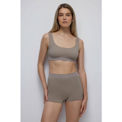 фото Топ belle you, размер m/l, бежевый, серый