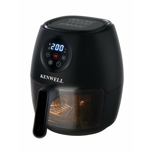Аэрогриль Kenwell с шампурами черный сенсорный дисплей 7990₽