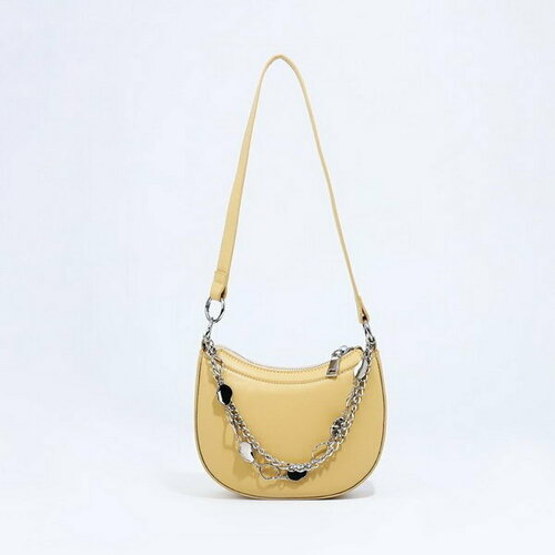 фото Сумка багет сима-ленд, желтый сима-лэнд