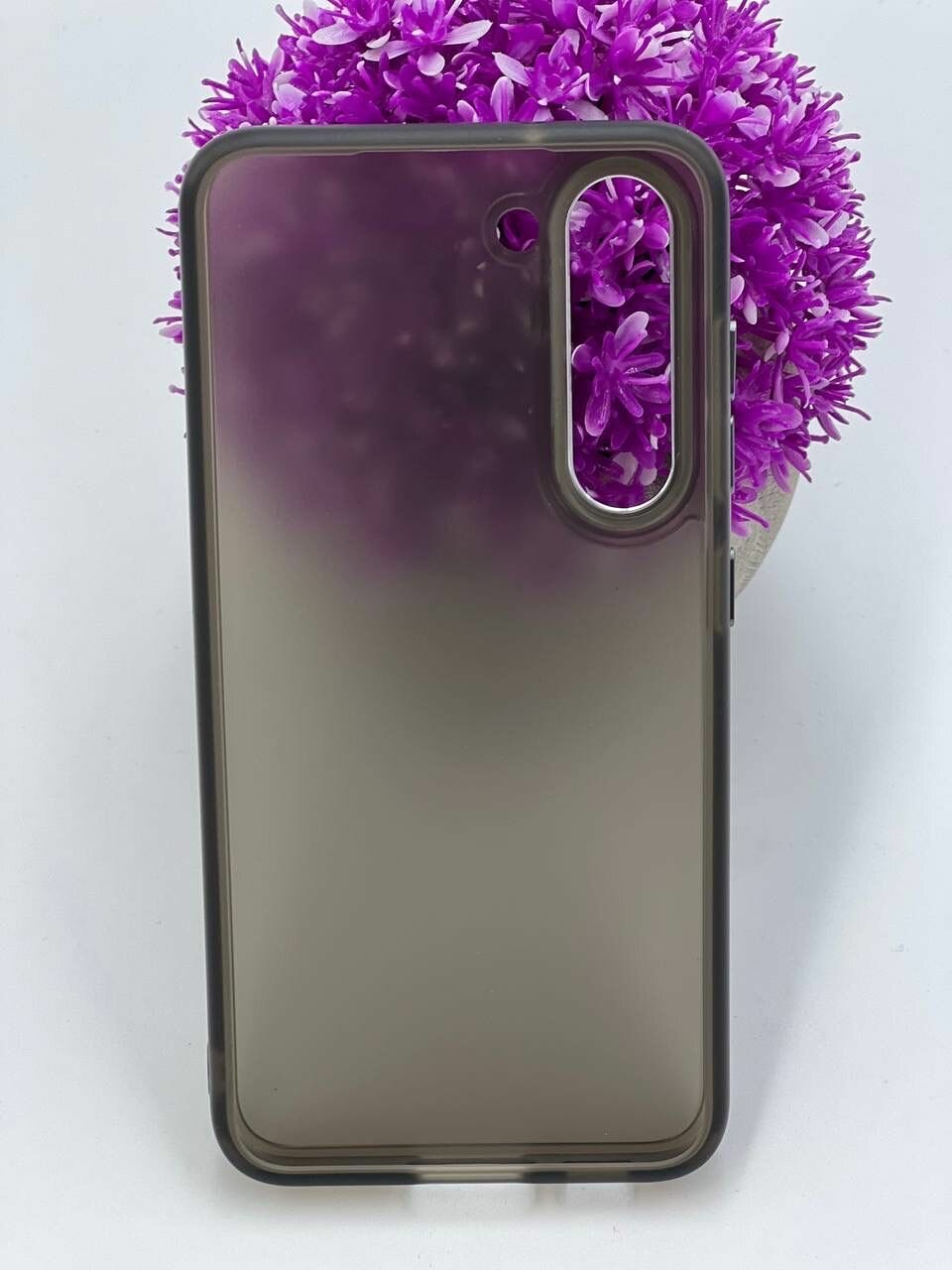 Матовый противоударный чехол для Samsung Galaxy S23 / Самсунг Галакси С 23 / SM-S911B - с защитой модуля камер — фото 1