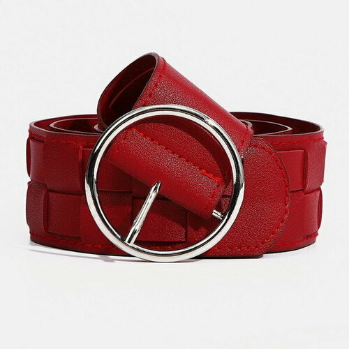 фото Ремень сима-ленд, размер 105, красный сима-лэнд