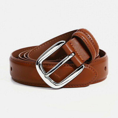 фото Ремень сима-ленд, размер 115, коричневый сима-лэнд