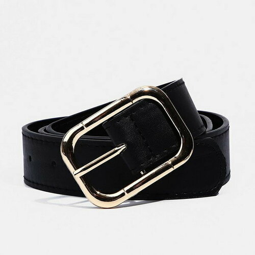 фото Ремень сима-ленд, размер 100, черный сима-лэнд