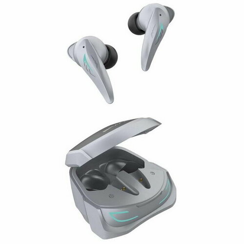 Наушники беспроводные BHS-40 TWS BT 50 Type-C 320 мАч 101 дБ серые 306900₽