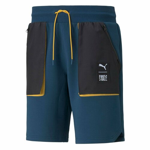 фото Шорты puma, размер s, зеленый