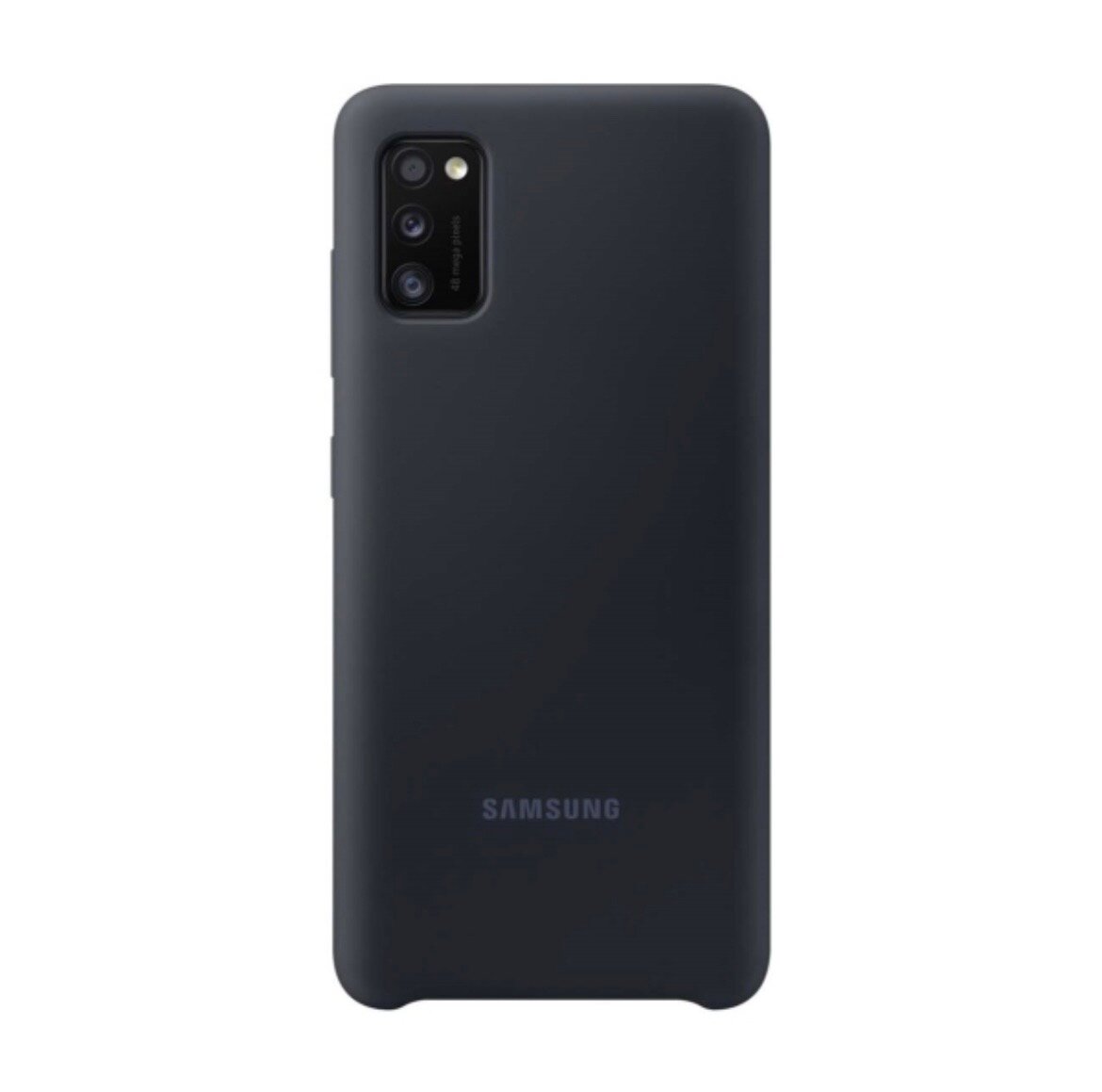 Чехол-крышка Samsung PA415TLEGRU для Galaxy A41, силикон, синий - фото №9