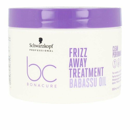 Schwarzkopf BONACURE Frizz Away Маска для жестких и непослушных волос 500мл