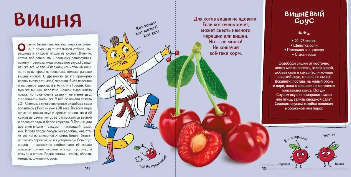 Кот Брюс и фрукты-овощи (Егорова София Евгеньевна) - фото №6