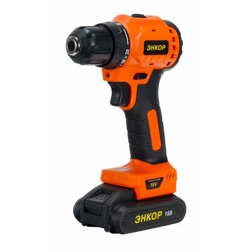 Дрель-шуруповерт аккум бесщеточ 18V Li220 энкор ДША-20ЛБ кейс 795000₽