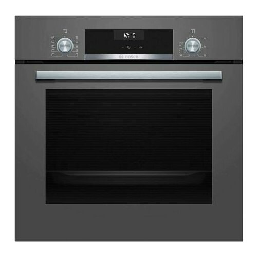 Встраиваемый электрический духовой шкаф BOSCH HBJ558YH0T 595 см 66 л 8 режимов гриль конвекция каталитическая очистка темно-серебристый 5687000₽
