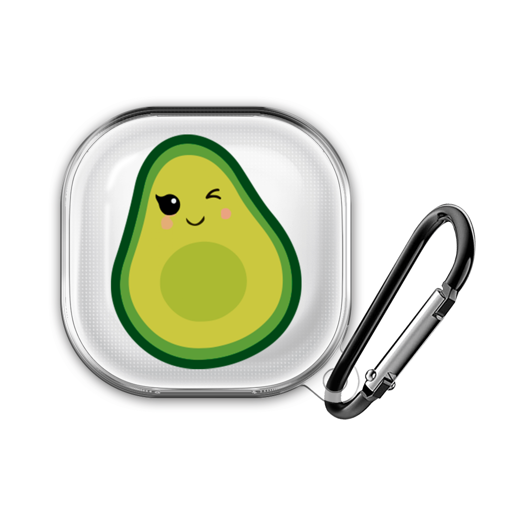 Чехол для наушников Samsung Galaxy Buds 2/Pro/Live "Mr Avocado"
