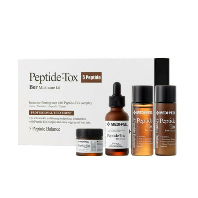 Лифтинг-набор с эффектом ботокса Medi-Peel Bor-Tox 5 Peptide Multi Care Kit