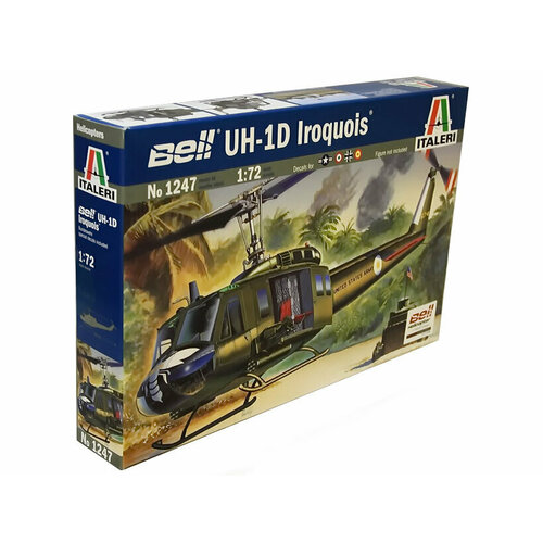 1247 Italeri Американский многоцелевой вертолет Bell UH-1 Iroquois (1:72)