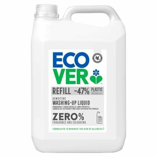 Ecover экологическая жидкость для мытья посуды Zero 5л