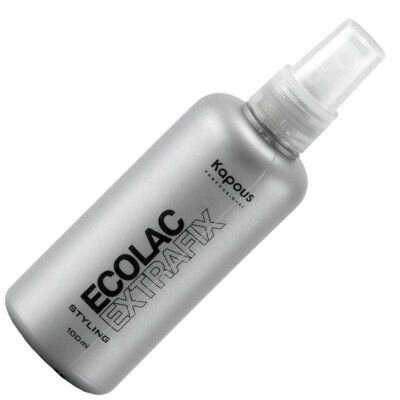 Kapous Professional Лак для волос жидкий сверхсильной фиксации Ecolac Extrafix 100 мл (Kapous Professional, ) - фото №5