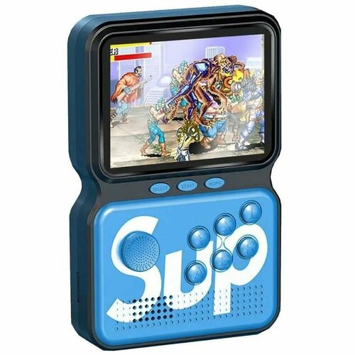 Игровая приставка RetroGame GC-025 Голубойчерный 2490₽