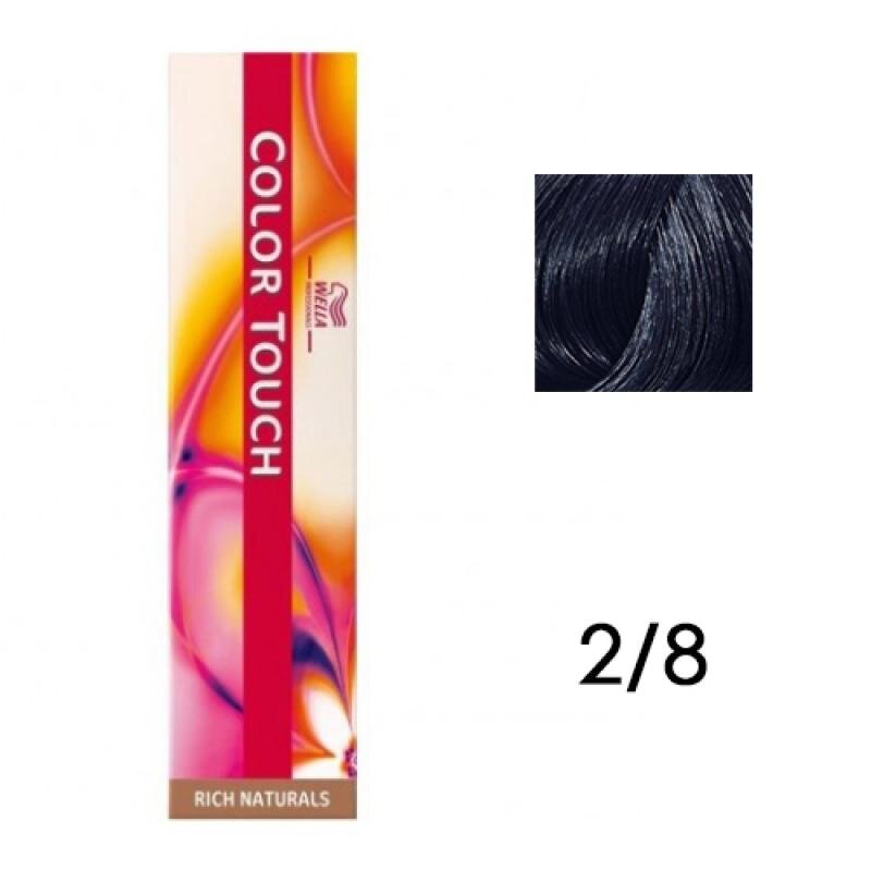 Wella Color Touch 2/8 сине-черный 60 мл