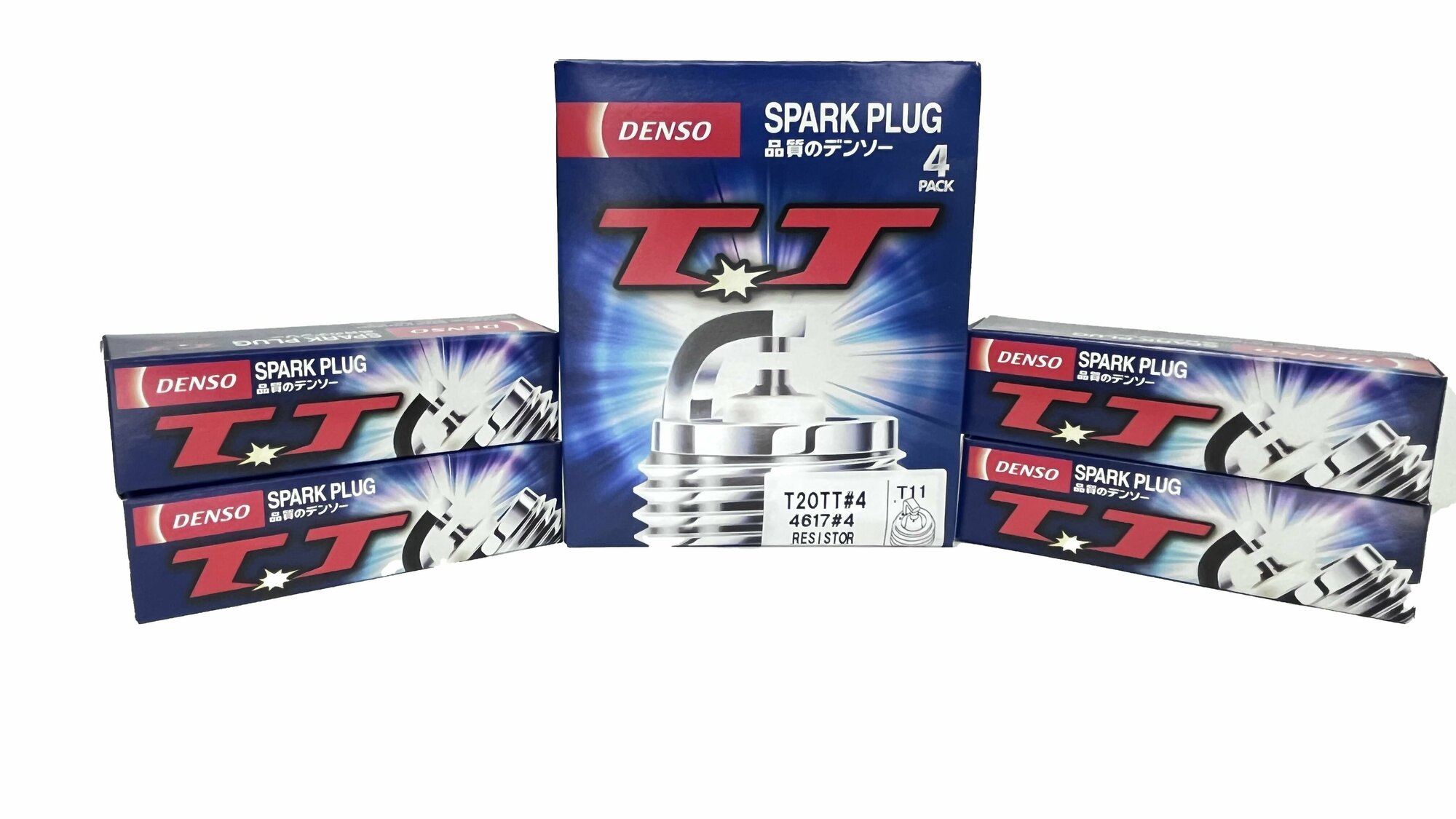 Свечи зажигания Denso T20TT (комплект 4шт)