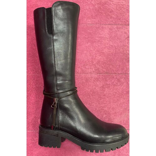 фото Сапоги sinta 2472-13-3285, полнота 7, размер 35, черный