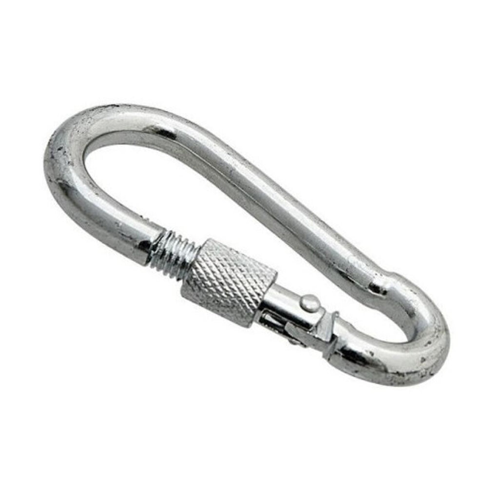 фото Карабин с предоxранительной гайкой DIN5299D, 6 мм