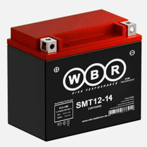 Изображение товара Аккумулятор стартерный WBR SMT12-14 12В 14Ач