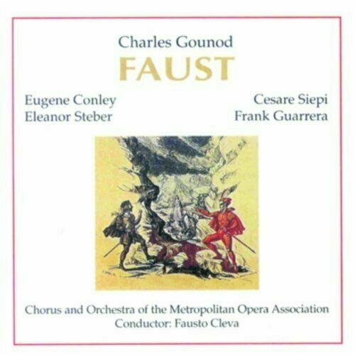 AUDIO CD Gounod - Faust. Siepi, Guarrera and Conley. 2 CD faust виниловая пластинка faust faust tapes