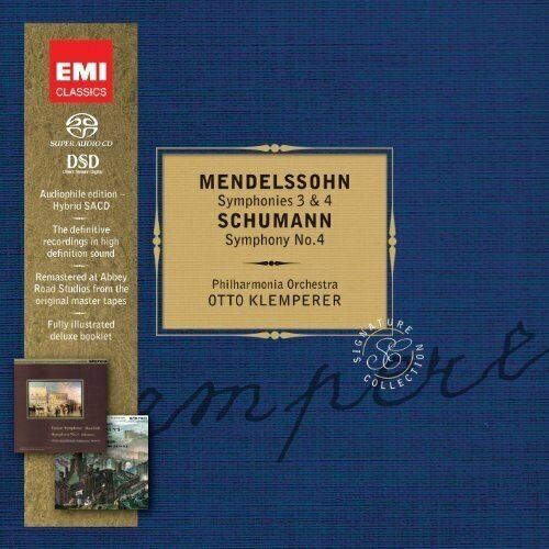 Mendelssohn: Symphonies Nos. 3 & 4. Philharmonia Orchestra, Otto Klemperer