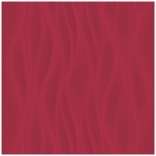 Керамическая плитка La Favola Орхидея темно-красная 40х40 см