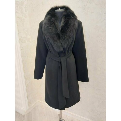 фото Пальто , размер 46, черный её.стиль