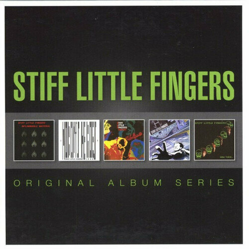 AUDIO CD Stiff Little Fingers: Original Album Series. 5 CD audio cd serge lama original album series 5 cd