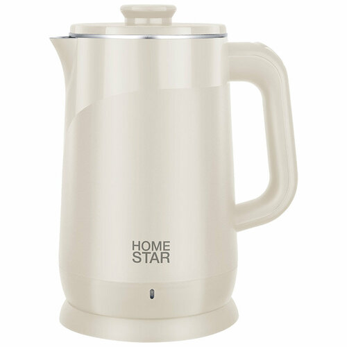 Чайник Homestar HS-1006 18 л бежевый двойной корпус 1900₽