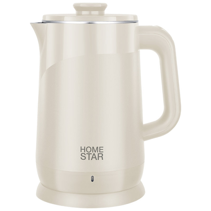 Чайник Homestar HS-1006 (18 л) бежевый двойной корпус