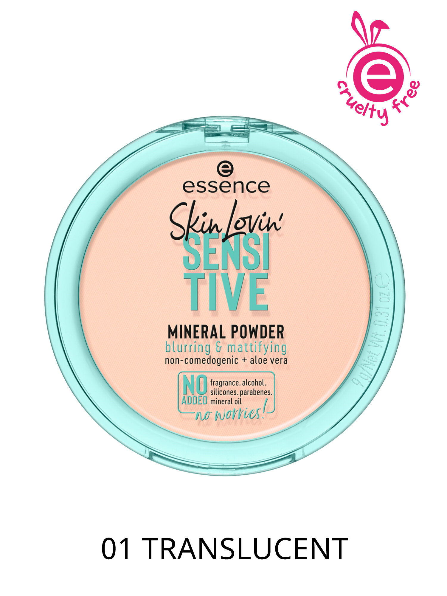 Минеральная пудра для чувствительной кожи Skin Lovin' SENSITIVE MINERAL POWDER 01