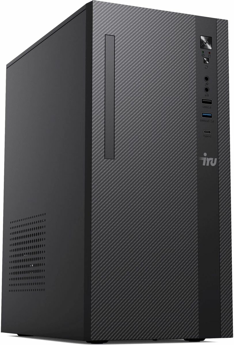 Компьютер iRU 310SC, Intel Core i5 10400, DDR4 8ГБ, 256ГБ(SSD), Intel UHD Graphics 630, Windows 11 Professional, черный [1969057]