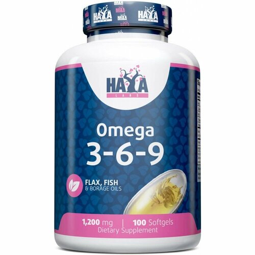 Omega 3-6-9, 100 капсул гелевых