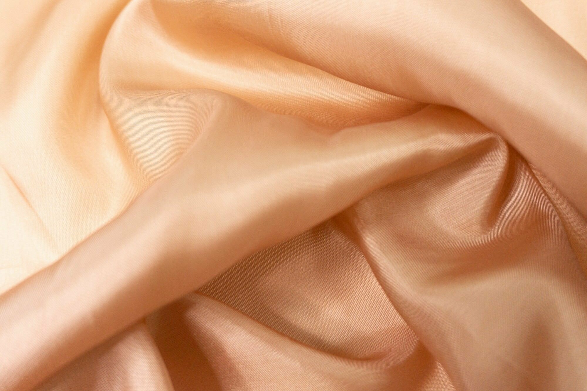 Ткань Подкладка Италия с купрой бежево-розовый. Ткань для шитья