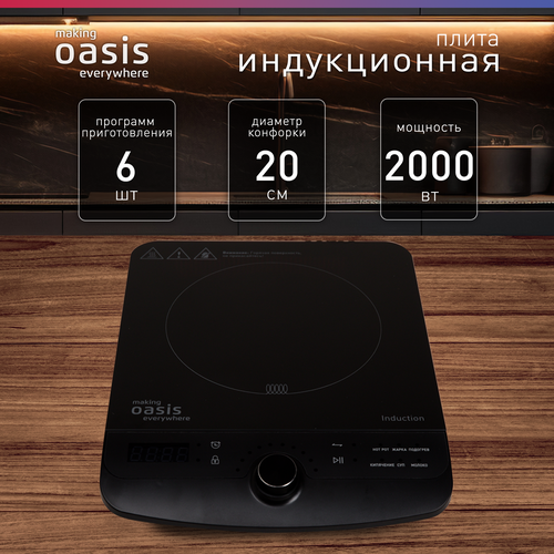 Плита индукционная настольная Oasis РI-B3SR 306500₽