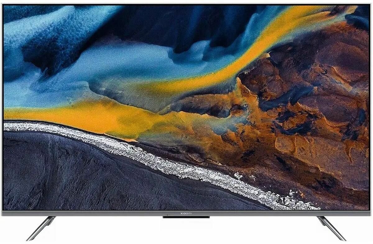 50" Телевизор Xiaomi Mi TV Q2 50, QLED, 4K Ultra HD, серый, смарт ТВ