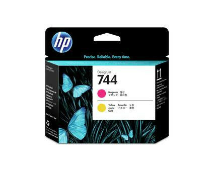Печатающая головка HP 744 F9J87A для HP Designjet Z2600 Z5600 желтый пурпурный - фото №2