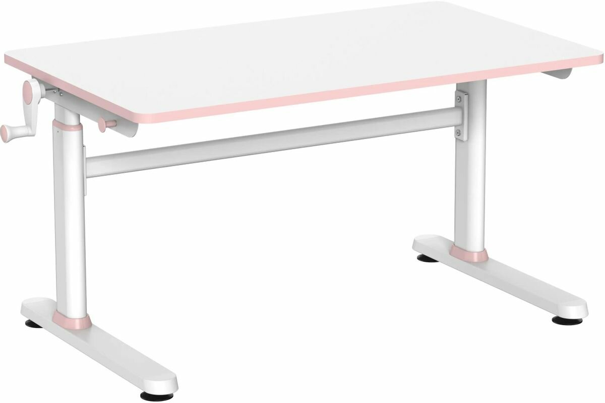 Детский стол регулируемый Cactus CS-KD-PK, МДФ, розовый